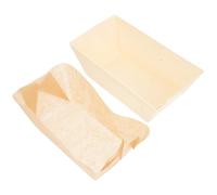 Gadpiparty Stampo per Torta Rettangolare in Legno e Carta Resistente Alta 3, per Alimenti, per e Pasticceria