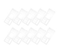 Gadpiparty Stencil Riutilizzabili per Planner e Scrapbooking in Acrilico, Set da 10 Modelli Flessibili per Diario, Checklist e Calendario, Strumenti di Layout Fai da Te per