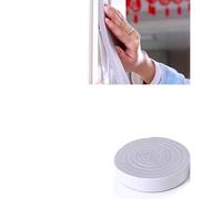 Gadpiparty Striscia Sigillante Autoadesiva per Porte e Finestre in Poliuretano Bianco, Resistente al Freddo al Calore, per Bagno e Lavanderia per Isolamento Acustico