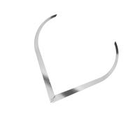 Gadpiparty Strumento Misurazione per Argilla Acciaio Inossidabile con Gambe Curve Duraturo per Modellazione e Creazione Figurine Ceramica per e Te