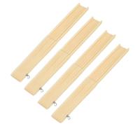 Gadpiparty Struttura per Ventaglio in bambù Beige Leggero e Facile da Assemblare, Design Tradizionale Giapponese per Cerimonie del tè e Esplorazioni Culturali