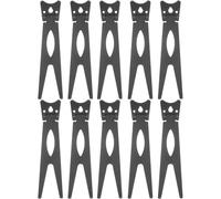 Gadpiparty Supporti Posteriori per Cornici da Tavolo in Plastica Set da 10 Pezzi Espositore Girevole per Foto e Opere D’Arte Adatto per Soggiorno Ufficio e Spazi Espositivi