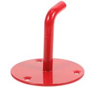 Gadpiparty Supporto a Muro per Estintore 2-9kg, Gancio Rosso in Ferro | Installazione Semplice, Struttura Robusta e Antiruggine, per Casa e Luogo di Lavoro, Supporto Stabile