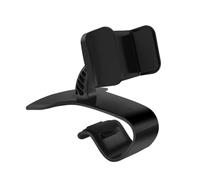 Gadpiparty Supporto Auto per Cellulare Nero Regolabile con Clip Antiscivolo Staffa per Plancia Montaggio Facile Una Mano per Smartphone Ergonomico Sicuro per Guida