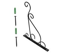 Gadpiparty Supporto da Parete per Piante Sospese e Lanterne Gancio Multiuso per Fioriere Esterno Interno Staffa Decorativa per Giardino Patio e Casa Design Semplice e Resistente