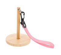 Gadpiparty Supporto del Filo all'Uncinetto Design dell'albero Rotante Macchina per la Produzione di Corde portafilo ponderato Supporto Porta Rocca per Filato Porta gomitoli bambù Beige