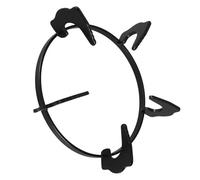 Gadpiparty Supporto in Ghisa Rettangolare Per Cucina Gas Rialzo Robusto e Antiscivolo Staffa in Ferro Per Wok e Latte Da Cucina Installazione Facile Senza Attrezzi Compatibile Con Vari Piani