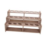 Gadpiparty Supporto Organizzatore per Tubetti Pittura Colori Pioli Multipiano per Pennelli e Vernici Espositore da Tavolo per Studi e Struttura Robusta Antiribaltamento per Ordinati