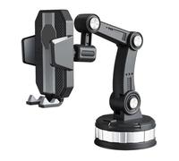 Gadpiparty Supporto per Telefono da Auto a Ventosa Grande, Regolabile di Rotazione, Supporto Stabile per Cellulare, Compatibile Caricatore, per Navigazione su Parabrezza e Cruscotto