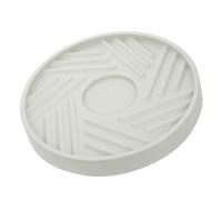 Gadpiparty Supporto Rotante per Piante con Ruote, Piatto Portavaso Rotondo da 35,5 Cm per Drenaggio, Sottovaso in Plastica Antiscivolo, per Balconi e Spazi Verdi Interni Ed Esterni