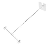 Gadpiparty Supporto Sfondo Fotografico Mini in Acciaio Inossidabile Stand T Portatile per Still Life Gioielli Cosmetici e Cibo Design Compatto e Durevole con Finitura Bianca Elegante per