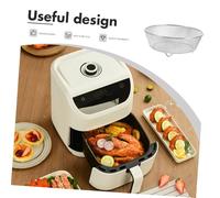 Gadpiparty Supporto Verticale per Spiedini in Acciaio Inossidabile per Forno e Friggitrice ad Aria Gancio per Cottura Uniforme Accessorio Impilabile per Barbecue Compatto e Resistente