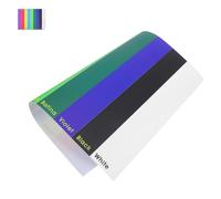 Gadpiparty Tabella di Calibrazione Obiettivo Telecamera 40X30 CM Resistente Scheda Test Messa a Fuoco e Risoluzione Colore per Monitoraggio Sicurezza e Diagnostica Cctv Professionale