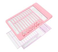 Gadpiparty Tabella Personalizzazione Plastica Faccende delle Studenti per Resistente Rosa Attività Motivazione per Sviluppare Buone Abitudini Scolastiche e Domestiche