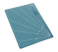 Gadpiparty Tappetino da Taglio A4 Bifacciale in Pp Verde 30x22 Cm Base Antiscivolo e Griglia di Misurazione per Cucito, Quilting e Incisioni Artistiche, per Hobby Creativi e Progetti Fai