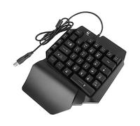 Gadpiparty Tastiera Meccanica Per Mancini Con Retroilluminazione Rgb Per Giochi Con Una Sola Mano Facile Da Installare E Utilizzare