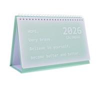 Gadpiparty Tavolo Piccolo 2 Pezzi: Tavolo Decorativo 2026 Con Rilegatura A Spirale - Planner Mensile Per La Pianificazione Aziendale, Scolastica E Ufficio