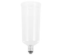 Gadpiparty Tazza per Aerografo Chiaro Spray Vernici per Aerografo Colore Serbatoio della Vernice Sostituibile Contenitore per Pigmenti Aerografo Bottiglia di Verniciatura Plastica Bianca