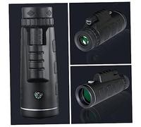 Gadpiparty telescopio orizzonte ingrandimento adulti palmare campo di visione notturna Potente teleobiettivo mobile Black