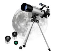 Gadpiparty Telescopio Rifrattore Per Adulti e Treppiede e Accessori Per Osservazioni Astronomiche e Educazione