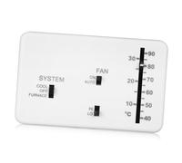 Gadpiparty Termostato Camper Analogico Rv da Parete Controllo Temperatura con Ad Alta Precisione Facile Installazione e Uso Regolatore Temperatura Resistente per Riscaldamento e