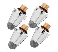 Gadpiparty Testi in Tessuto in Rete Di Ricambio 4pc Per Miglioramenti Della Penna Stilo Porta A Penna Capacitiva Pennello Touchscreen Penne Kit Penna Stylus 5mm