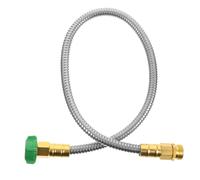 Gadpiparty Tubo da Giardino in Acciaio 304 Flessibile Resistente alla Corrosione e Perdite con Giunti Rinforzati e Guarnizioni per Irrigazione Camper e Lavaggio Auto