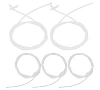 Gadpiparty Tubo di Prolunga per Ugello Bomboletta Spray 2 Metri Set 5 Pezzi in Plastica Flessibile Adattatore per Schiuma Espansa Accessorio Ricambio per Lavori di Sigillatura Fai da Te