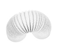 Gadpiparty Tubo Di Ventilazione Flessibile Per e Asciugatrici Condotto Di Scarico 150mm x PVC Per Uso Domestico e Industriale