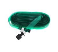 Gadpiparty Tubo Irrigazione Piatto in PVC Resistente con Connettore e Distribuzione Uniforme per Giardino e Coltivazioni Verde Anti-perdita con Guarnizione Interna