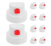 Gadpiparty Ugelli per Vernice Spray a Punta Fine Set da 10 Pezzi per Bombolette Spray Manuale Adatti ad Artisti e Verniciatura Dettagliata