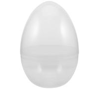 Gadpiparty Uova di Pasqua Giganti Riempibili in Plastica Trasparente per | Design Creativo, Semplice Montaggio Fai da Te, Uso Versatile, per Decorazione Casa e Pasqua, Natale