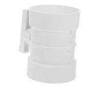 Gadpiparty Valvola Serranda Manuale Per Aria Hvac Precisa Del Volume Aria Efficienza Elevata Blocco Riflusso Adatta Sistemi Ventilazione e Cappe Cucina