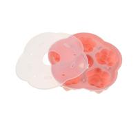 Gadpiparty Vassoi Silicone Per Con Contenitori Per Alimenti Food Per Pudding e Svezzamento Colore Rosa