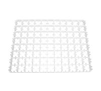 Gadpiparty Vassoio Portauova Plastica Resistente per Incubatrice 88 Uova Griglia Larga Antischiacciamento per Uso Domestico e Incubazione Efficiente