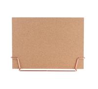 Gadpiparty Vision Board for Desk in Legno, Bacheca Portatile da Tavolo per, Ufficio e Pub, 40x30 cm