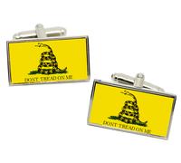 Gadsden Bandiera Gemelli IN Cromo Scatola