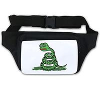 Gadsden - Marsupio Pepe The Frog Don't Tread On Me Memes, colore: Bianco