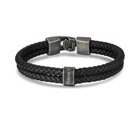 Gaehsmide Braccialetti personalizzati per uomo Bracciale da uomo personalizzato con 1-4 nomi Bracciale in pelle da uomo Regali per uomini, papà, marito, nonno, compleanno, festa del papà, Natale, One