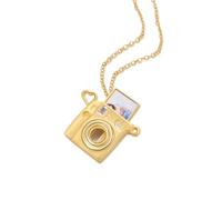 Gaehsmide Collana da donna personalizzata con immagine interna personalizzata 1-6 collana con immagine per donne collana ricordo foto regalo di compleanno di Natale per le donne, Acciaio inossidabile