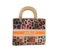 Gaelle Borsa a Mano in Ecopelle Stampa Pattern Leopardato Donna