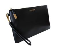 Gaelle Borsa a Mano Pochette in Ecopelle Nero Donna GAACW02320