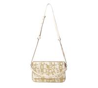 Gaelle Borsetta donna borsa tracolla logo natural beige ALL OVER big
