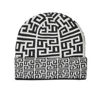 Gaëlle Paris, ,Accessories ,Donna ,Multicolore ,ONE SIZE Fantasia Lettering Berretto Bianco Unisex