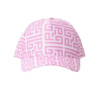 Gaëlle Paris, ,Accessories ,Donna ,Rosa ,ONE SIZE Visiera Rosa con Stampa Logo