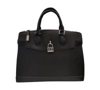 Gaëlle Paris, ,Bags ,Donna ,Nero ,ONE SIZE Borsa a mano nera con lucchetto logo