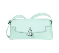 Gaëlle Paris, ,Bags ,Donna ,Verde ,ONE SIZE Borsa a Tracolla Menta con Lucchetto Logo