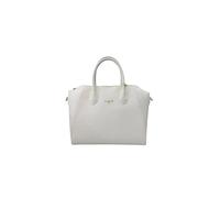 Gaelle Paris Borsa a Mano Grande Donna, Bianco, Similpelle, 42 x 29 x 18 cm, con Tracolla Amovibile, Stile Casual
