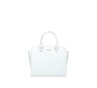 Gaelle Paris Borsa a mano logo lettering GAACW00029 bianco