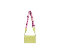 Gaelle Paris Borsa a Tracolla con Logo, 21 x 13,5 cm, Verde Lime, Tracolla Jacquard Rimovibile